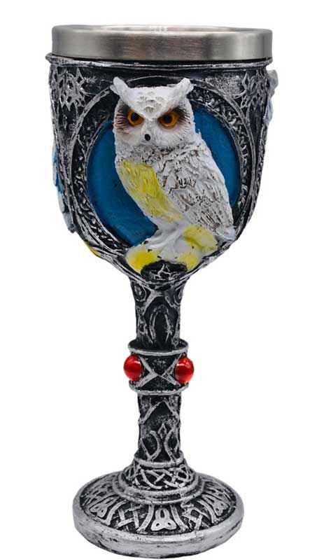 (image for) 6 1/2" Mystic Owl chalice