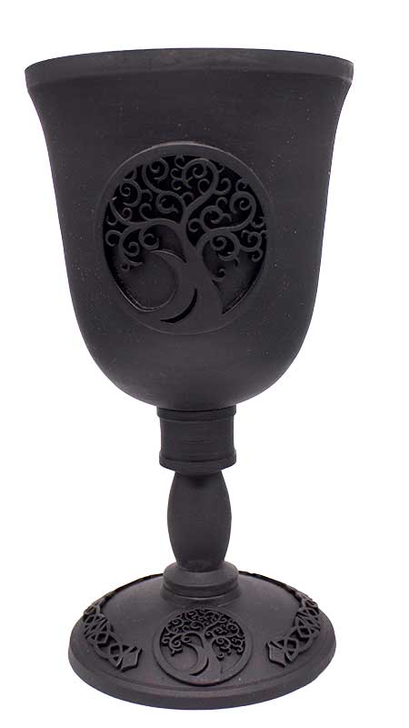 (image for) 6 1/2" Mystic Owl chalice - Click Image to Close