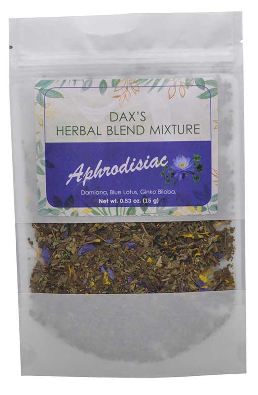 (image for) 15gms Aphrodisiac smoking herb blends