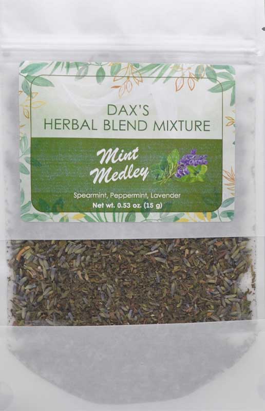 (image for) 15gms Mint Medley smoking herb blends