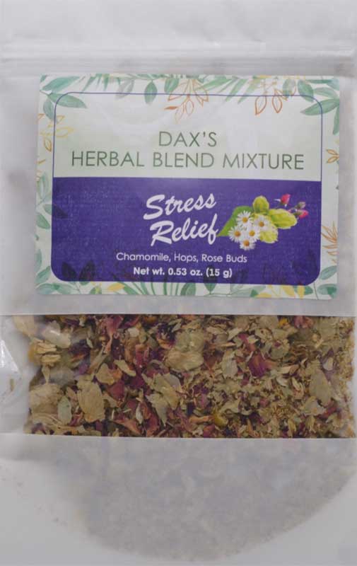 (image for) 15gms Stress Relief smoking herb blends