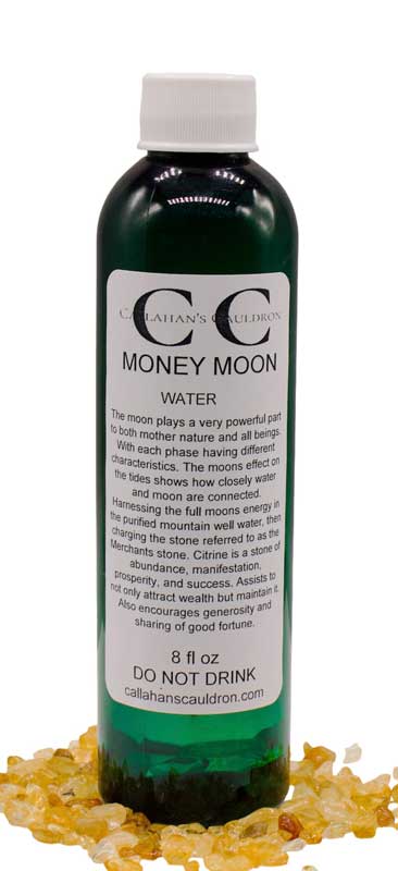 (image for) 8oz Money moon water