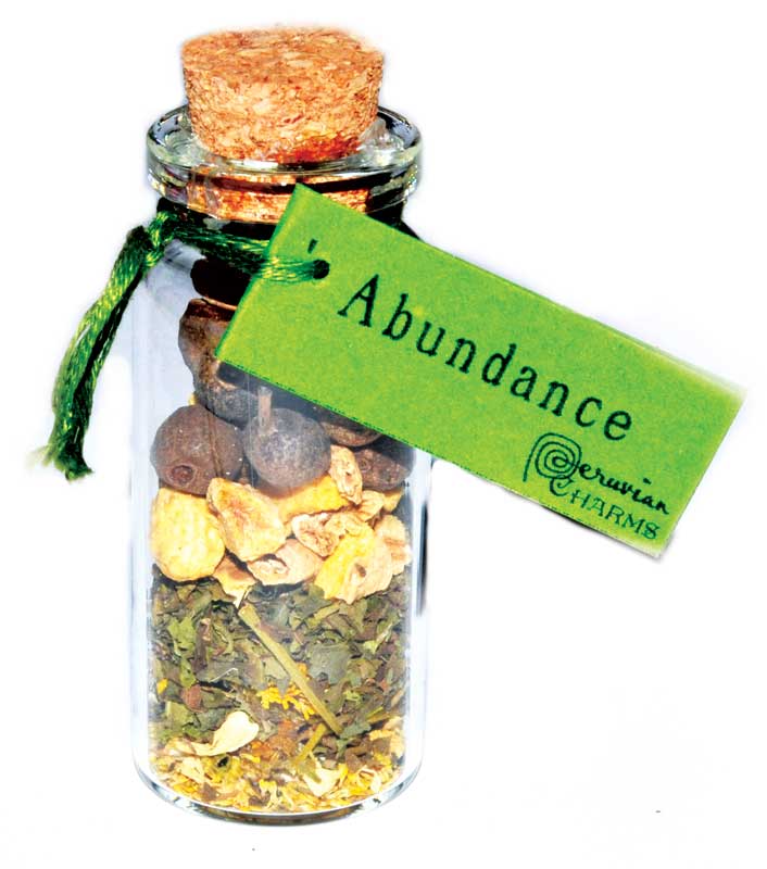 (image for) Abundance pocket spellbottle