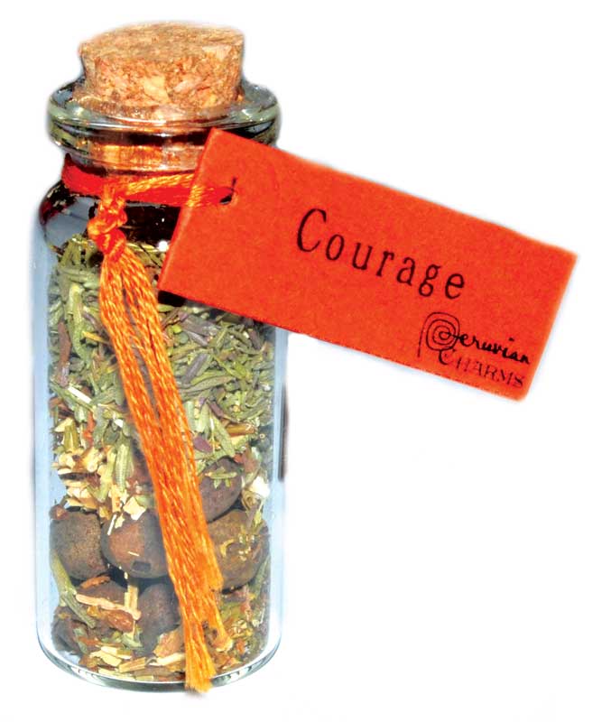 (image for) Courage pocket spellbottle - Click Image to Close