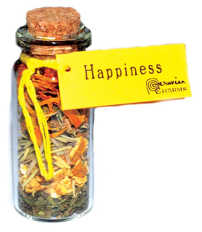 (image for) Happiness pocket spellbottle - Click Image to Close