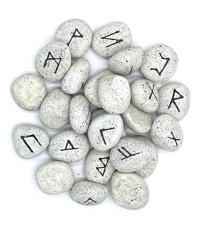 (image for) Ceramic rune set