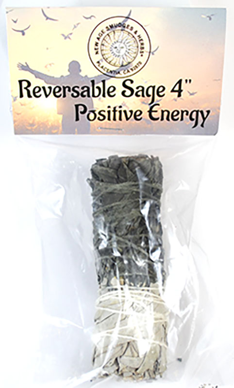 (image for) 4" Positive Energy reversable smudge stick