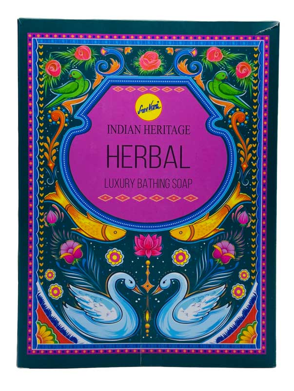 (image for) 75gm Herbal soap indian heritage