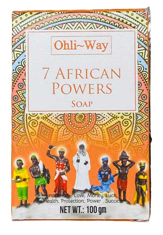 (image for) 100gm 7 African Powers soap ohli-way - Click Image to Close
