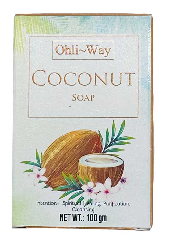 (image for) 100gm Coconut soap ohli-way - Click Image to Close