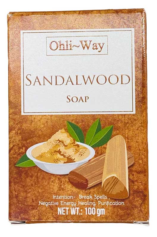 (image for) 100gm Sandalwood soap ohli-way - Click Image to Close