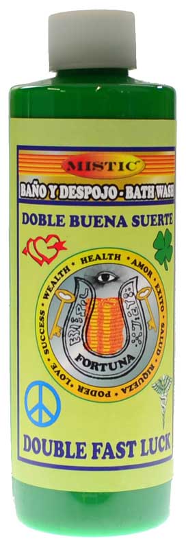 (image for) 8oz Double Fast Luck (Doble Buena Suerte) wash - Click Image to Close