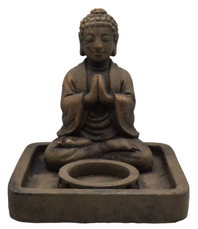 (image for) Buddha Tray Tealight Holder - Click Image to Close