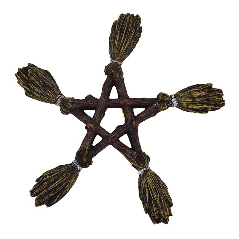 (image for) 6 3/4" Broom Pentagram - Click Image to Close