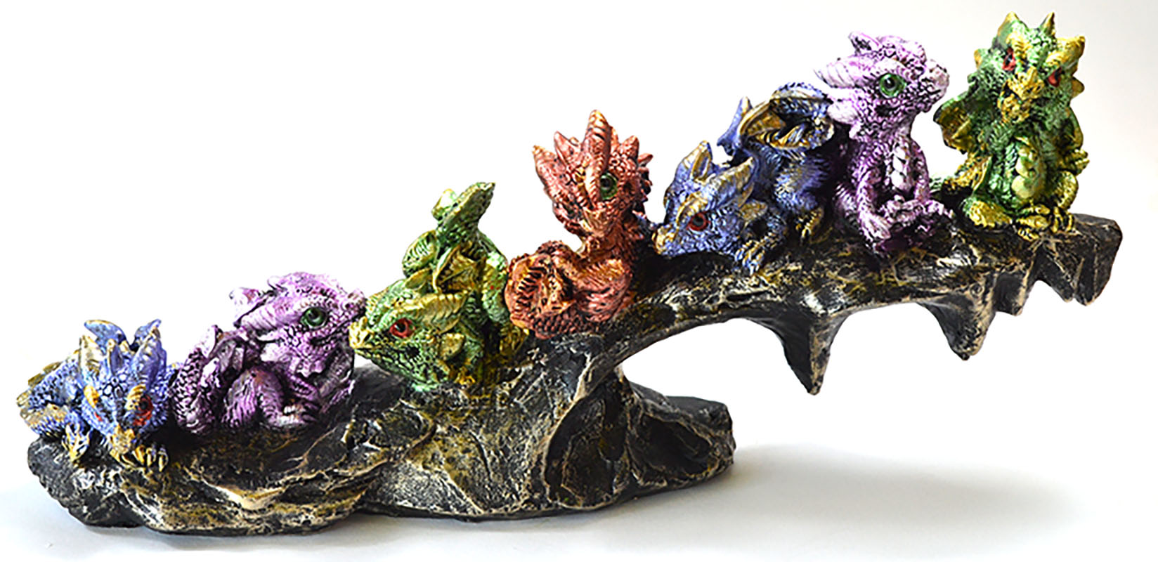 (image for) 10" 7 Dragons on Rock