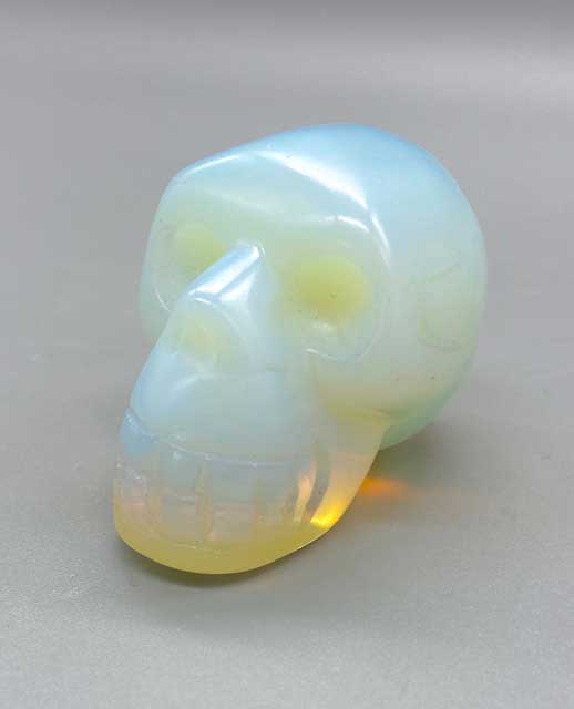 (image for) 2" Opalite Skull - Click Image to Close