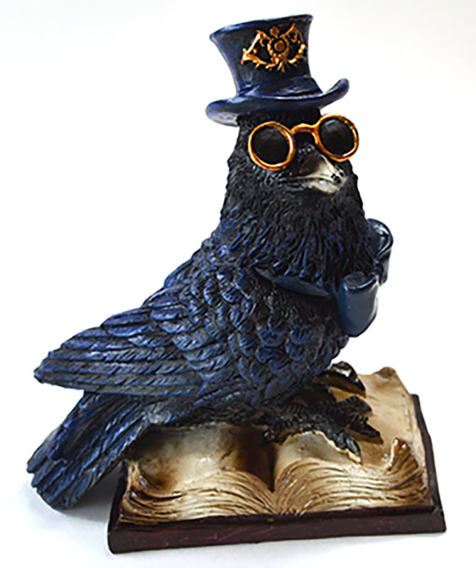 (image for) 4 3/4" Steampunk Raven