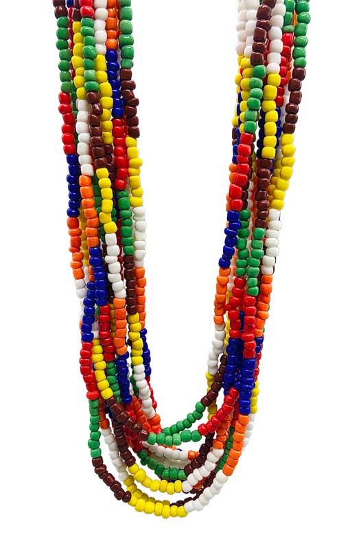 (image for) (set of 12) 7 Potencias santeria necklace